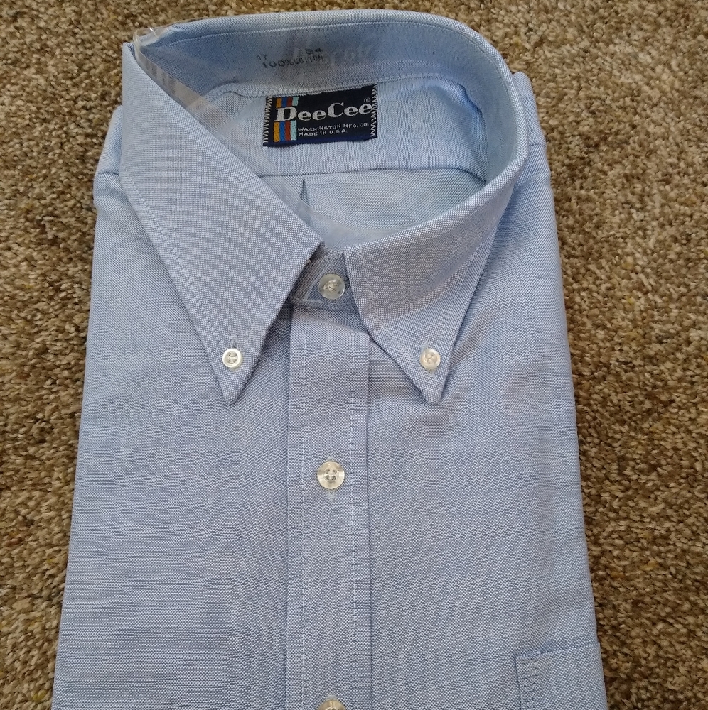 NOS Vintage Dee Cee Long Sleeve Dress Shirt